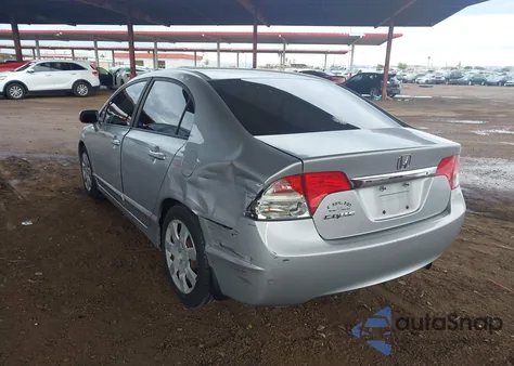 2009 Honda Civic Lx из США, поврежденный, VIN 1HGFA16509L020438